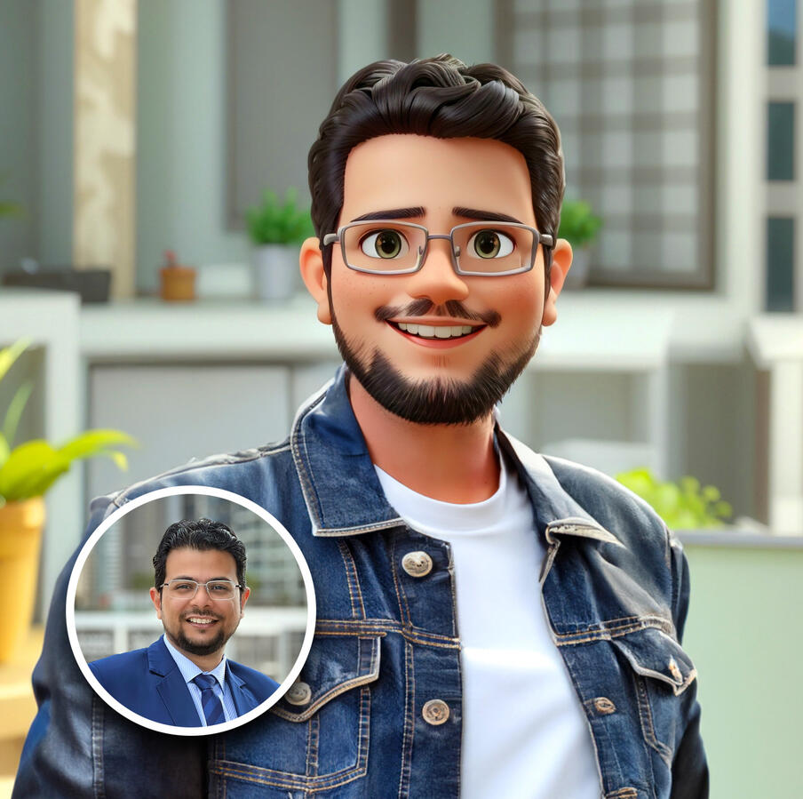 Ali as 3D Animated Character