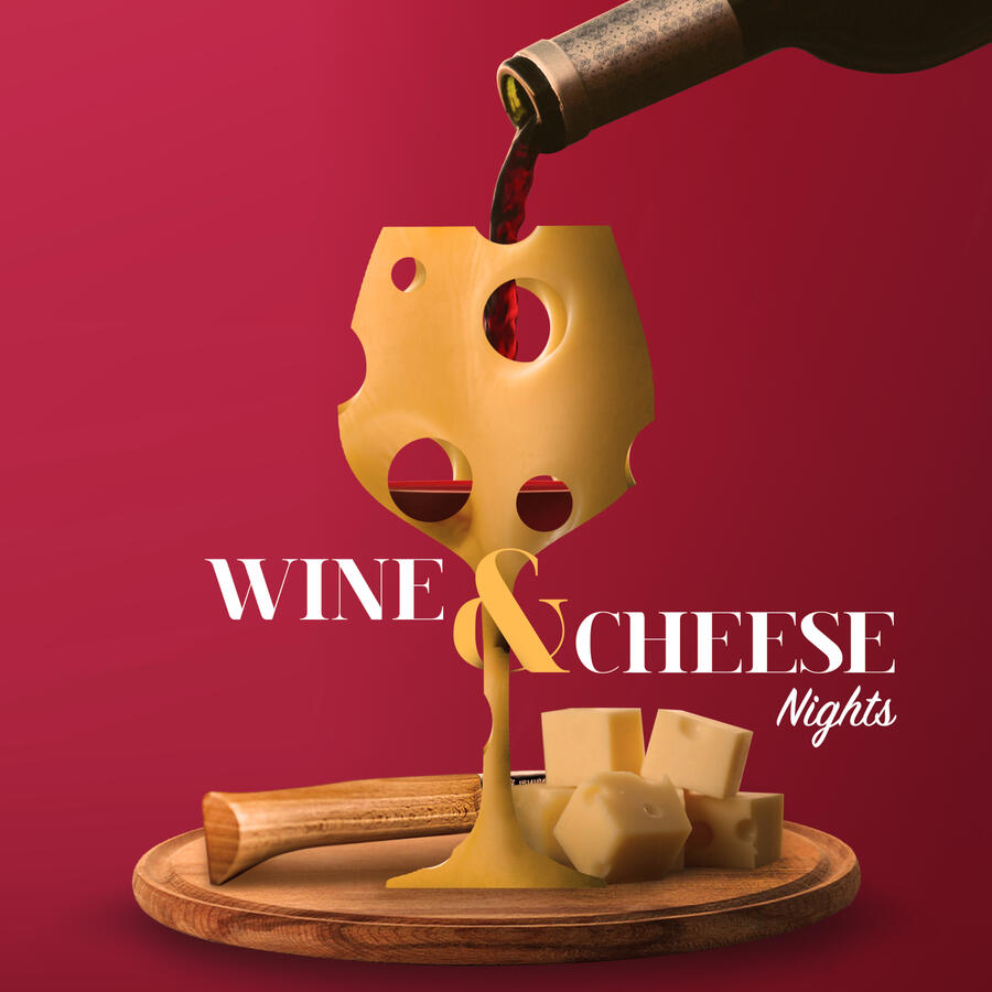 Wine & Cheese Promo Advert