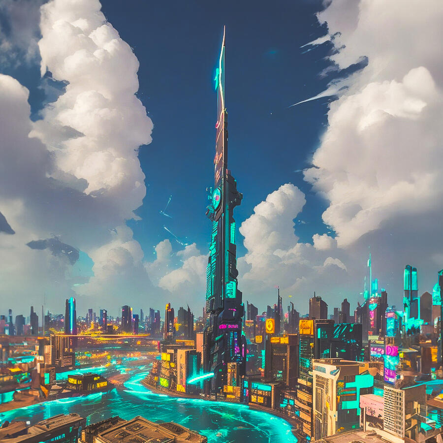 Dubai in 3050 A.D.